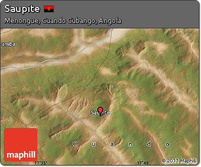 Satellite Map of Saupite