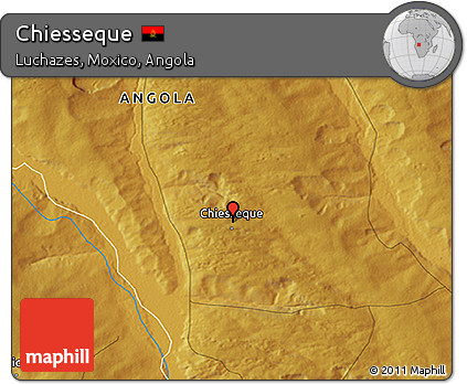 Physical 3D Map of Chiesseque