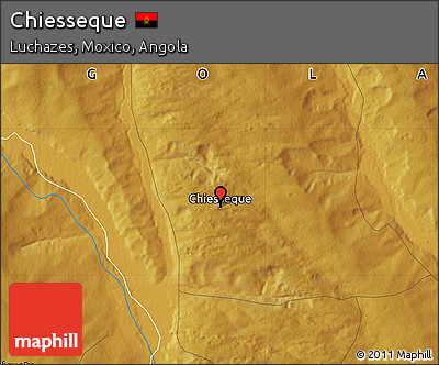 Physical Map of Chiesseque