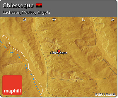 Physical Map of Chiesseque