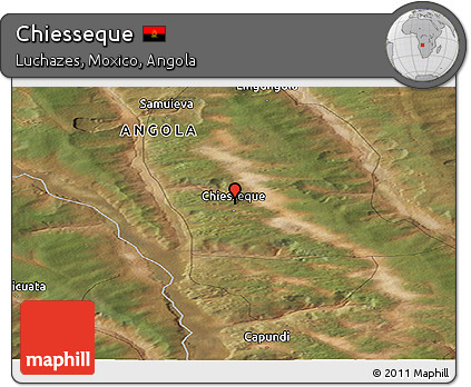 Satellite Panoramic Map of Chiesseque