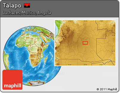 Physical Location Map of Talapo