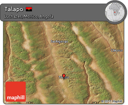 Satellite Map of Talapo