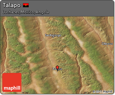 Satellite Map of Talapo