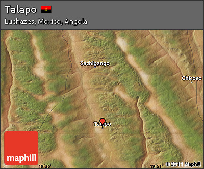 Satellite Map of Talapo