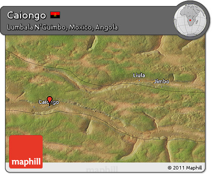 Satellite 3D Map of Caiongo