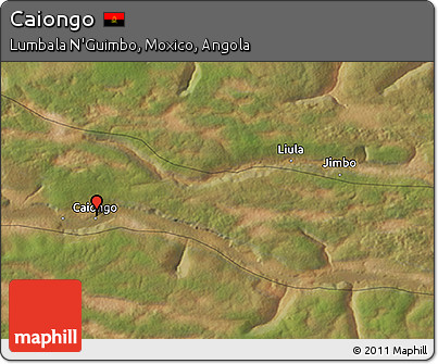 Satellite 3D Map of Caiongo