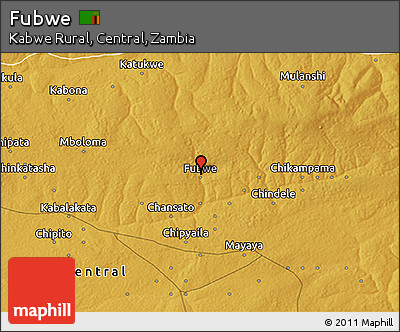 Physical 3D Map of Fubwe