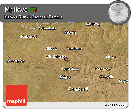 Satellite 3D Map of Mpikwa
