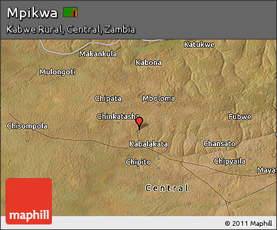 Satellite 3D Map of Mpikwa