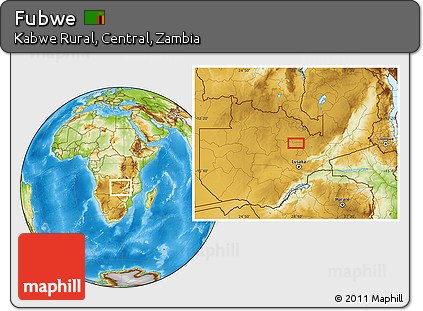 Physical Location Map of Fubwe