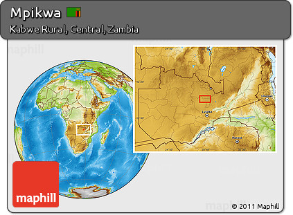 Physical Location Map of Mpikwa