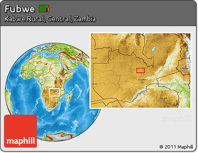 Physical Location Map of Fubwe