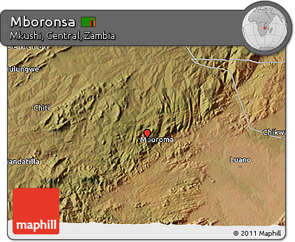 Satellite 3D Map of Mboronsa