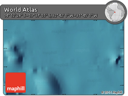 Satellite Map of the Area around 13° 55' 11" S, 32° 13' 30" W
