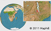 Satellite Location Map of Chilusi