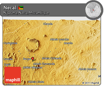 Physical 3D Map of Necal