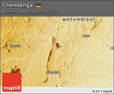Physical 3D Map of Chendenga