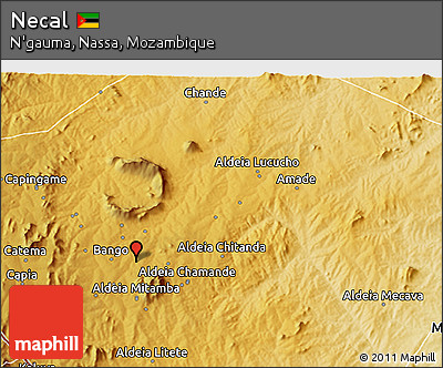 Physical 3D Map of Necal