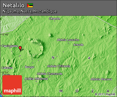 Political Map of Netalilo