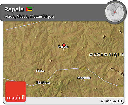 Satellite 3D Map of Rapala