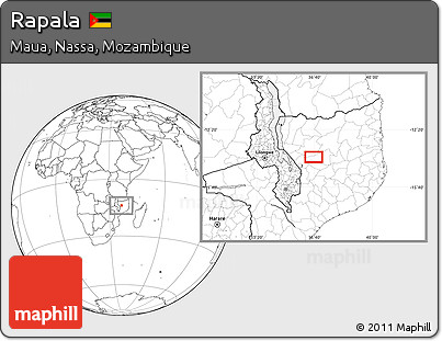 Blank Location Map of Rapala