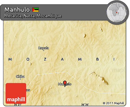 Physical Map of Manhulo