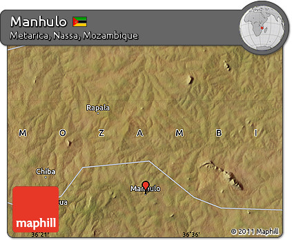 Satellite Map of Manhulo