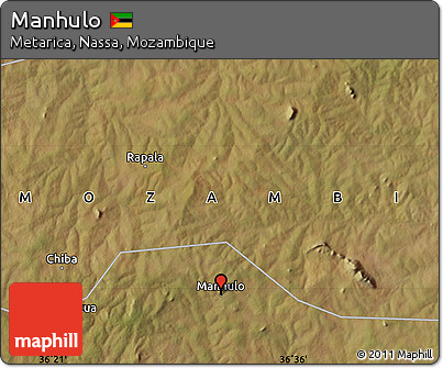Satellite Map of Manhulo