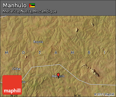 Satellite Map of Manhulo