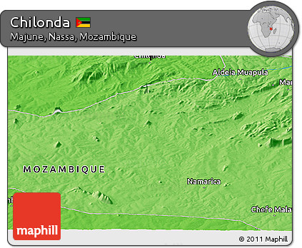 Political Panoramic Map of Chilonda