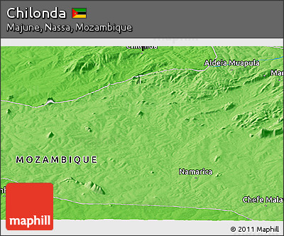 Political Panoramic Map of Chilonda