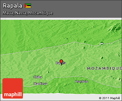 Political Panoramic Map of Rapala