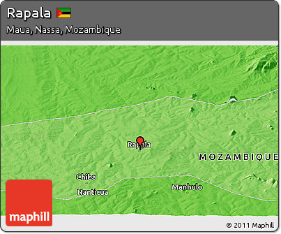 Political Panoramic Map of Rapala