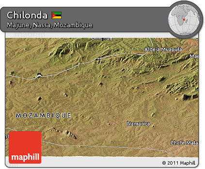 Satellite Panoramic Map of Chilonda