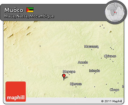 Physical 3D Map of Muóco
