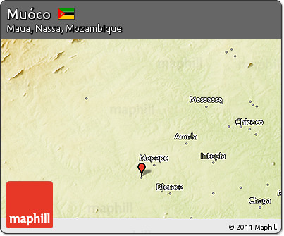 Physical 3D Map of Muóco