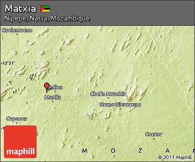 Physical Map of Matxia