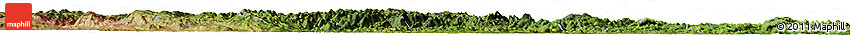 Satellite Horizon Map of the Area around 13° 55' 11" S, 39° 52' 30" W