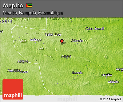Physical 3D Map of Mepito