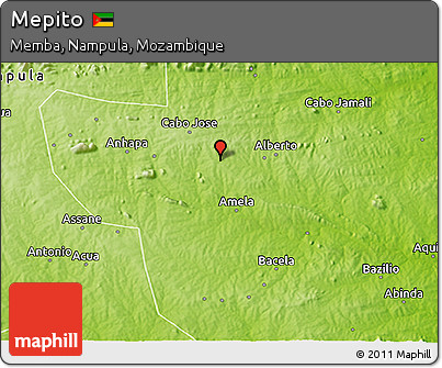 Physical 3D Map of Mepito