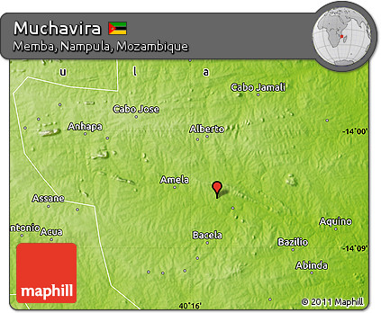 Physical Map of Muchavira