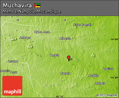 Physical Map of Muchavira