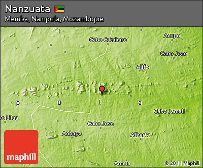 Physical Map of Nanzuata