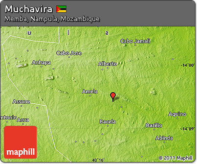 Physical Map of Muchavira