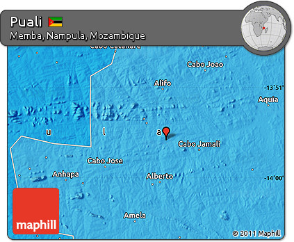 Political Map of Puali
