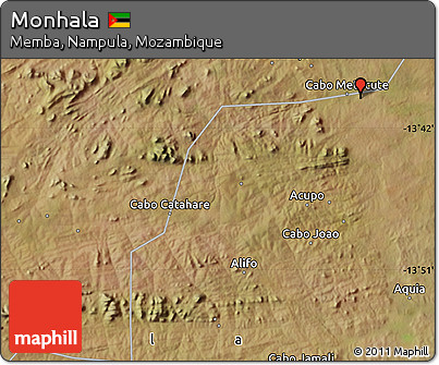 Satellite Map of Monhala