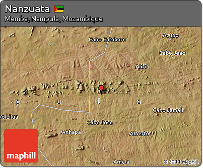 Satellite Map of Nanzuata