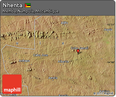 Satellite Map of Nhenta