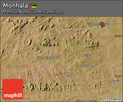 Satellite Map of Monhala